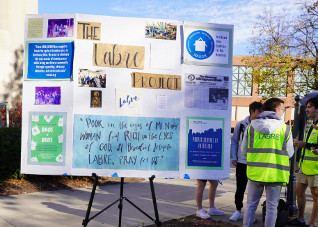 the labre project at JCU poster